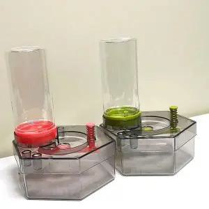 물감 물통 자동 붓 세척 붓세척통