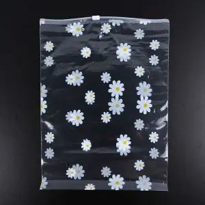 플라워 22x30 투명 지퍼백