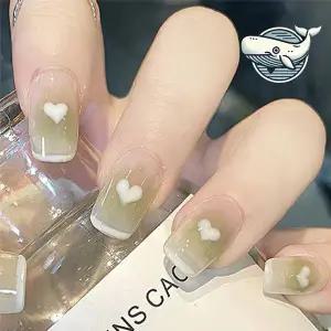 셀프 네일팁 바캉스 스타일 여름 네일 아트