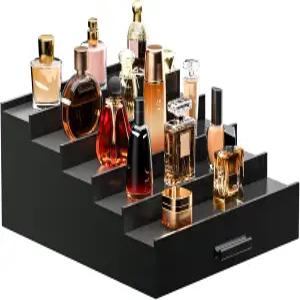 숨겨진 수납공간과 실용적인 서랍을 갖춘 남성용 세피로스 쾰른 오거나이저 5단 우아한 대나무 향수