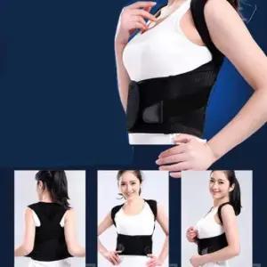 바른자세 굽은 등.굽은 어깨.굽은 허리 바른자세밴드(size조절)