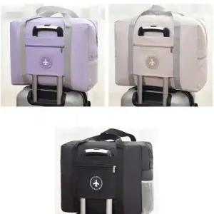 장기 출장 해외 여행 심플 캐리어보조 가방 보스턴백