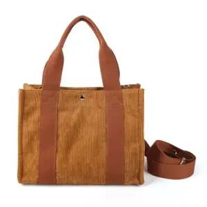 캐주얼 골덴 에코백 겨울 생일 선물 크로스백