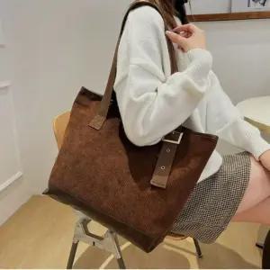 코듀로이숄더백 골덴가방 여성 크로스백 3컬러 에코백