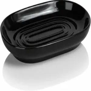 마이 블랙 세라믹 비누 접시 미니멀리스트 바 홀더 우아한 호스티스 선물 새 집을 위한 집들이 욕실용