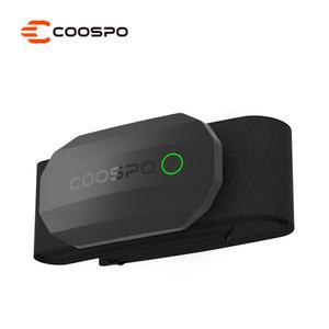 심박계 COOSPO H808S 심박수 센서 듀얼 모드 스포츠 컴퓨터 스트랩 블루투스 포함 모니터용 Wahoo 사이클링 Zwift Garmin ANT 가슴