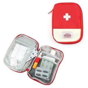 [라일리] Rly 가정 비상약 휴대용 파우치 대형 응급처치 구급세