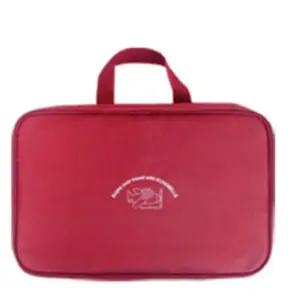 [라일리] Rly 여행세면파우치 와인 여행용세면걸이 캠핑세면파우치