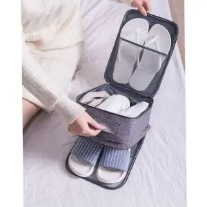 [라일리] Rly 파우치 운동화 수납 여행용 다용도 방수 가방 신