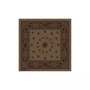 매장정품 UNALLOYED 노트 페이즐리 반다나 / 브라운