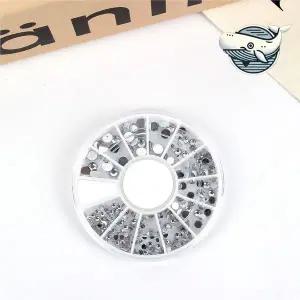 네일아트 장식 실버 큐빅 데코파츠 스톤