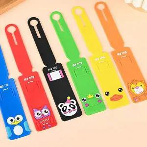 애니멀 소프트 캐리어 네임택 여행 네임태그 러기지택