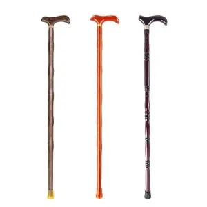 노인용지팡이 연수목 도사 노인용 나무 우드 목재 지팡이 어르신