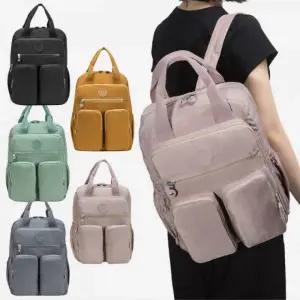 생활방수 넉넉한 수납 다용도 활용 손잡이 백팩