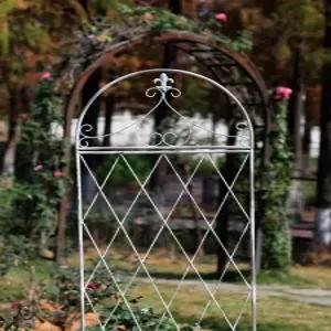 장미 넝쿨지지대 정원 카페 아치 덩쿨 전원주택 철제 꾸미기 펜스 아치형