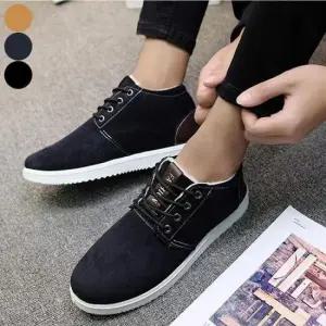 캐주얼스니커즈 남자 방한 스니커즈 기모 안감 털신 따듯한 겨울 단화