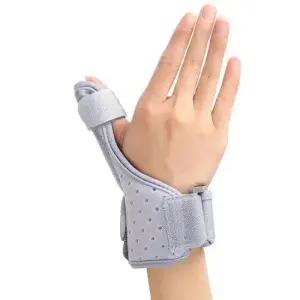 엄지보호대 엄지 손가락보호대 그레이색상 손가락깁스 손가락부목
