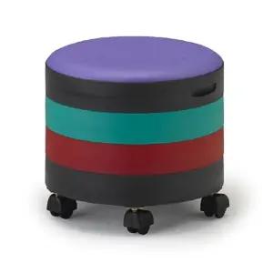 4단수납의자 무지개 로라