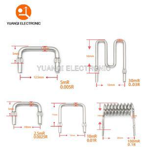 콘스탄탄 저항 샘플링 저항기 0.001R ~ 피치 10mm 12.5mm 1mR 100mR 5mR 10개