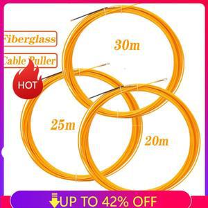 3/4mm 케이블 푸시 풀러 유리 섬유 와이어 피쉬 테이프 릴 도관 덕트 로더 당기는 가이드 장치