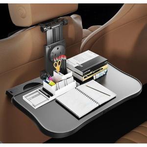자동차 뒷자리 트레이 테이블 다기능 차량용 접이식 선반 레스트 식탁 기본 뒷좌석