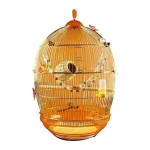 원형 새장 모란 앵무 골드 이동장 패키지 금속 케이지 걸이형