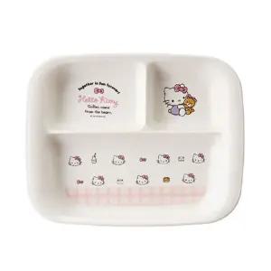 헬로키티 베이비 식판(676611)(일) 식기 미니 아기 플라스틱 어린이 어린이용 키즈
