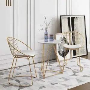 철제 티테이블 식탁 테이블세트 2인 테라스 원룸 카페 창가