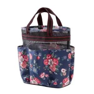 헬스장가방 욕실 목욕 바구니 목욕탕 사우나 물빠지는 가방 navy