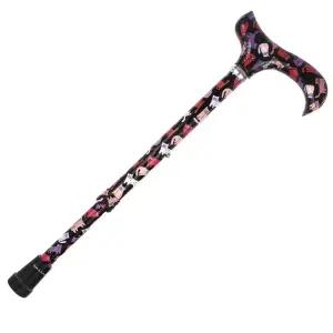 (영세)클래식케인 더비그립조절식지팡이 크레이지캣츠지 보행지 용품 보조기 보조지 산책지 어르신 어른신