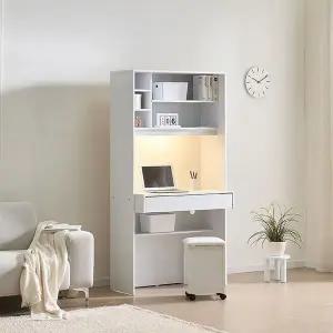 [하프클럽/셀러허브]쉘라가구SA 데샤이 900 LED 집중력 책상