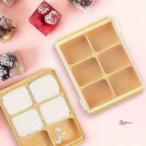 이유식큐브6구 2P 실리콘그릇 준비물 소분용기 보관lmn455