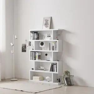 [하프클럽/셀러허브]제이가구 브란스모듈 1200 디자인 5단 책장