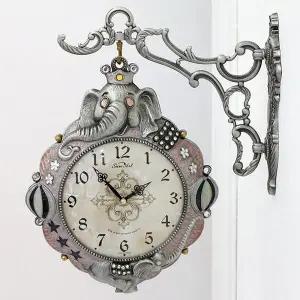 [하프클럽/셀러허브]데일리데코 코끼리 신주 양면 벽시계