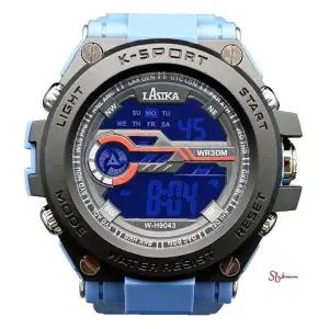 블루 방수 전자시계 스포츠시계 손목qrs327