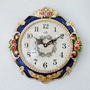 [하프클럽/셀러허브]데일리데코 플로럴 단면 벽시계