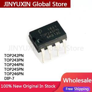 10Pcs TOP242PN DIP-7 IC 칩