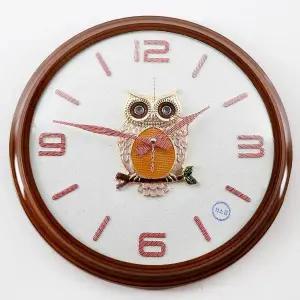 [하프클럽/셀러허브]데일리데코 델티 부엉이 벽시계