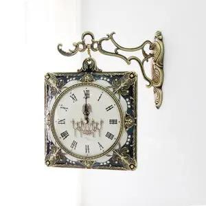 [하프클럽/셀러허브]데일리데코 루쏘 사각 양면 벽시계