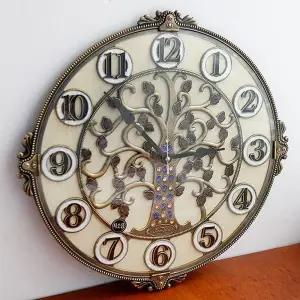 [하프클럽/셀러허브]데일리데코 나무드리 벽시계