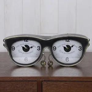 [하프클럽/셀러허브]데일리데코 리움 빈티지 안경 탁상시계
