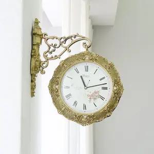 [하프클럽/셀러허브]데일리데코 베버라 엔틱 양면 벽시계