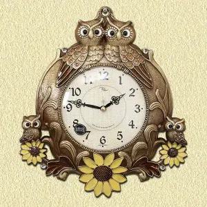 [하프클럽/셀러허브]데일리데코 셀리나 엔틱 부엉이 벽시계