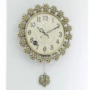 [하프클럽/셀러허브]데일리데코 브레노 인테리어 무소음 추 벽시계