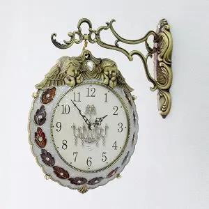 [하프클럽/셀러허브]데일리데코 앤젤라 양면시계 아이보리