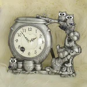 [하프클럽/셀러허브]데일리데코 엔틱 할로니 꾸러기 탁상시계 벽시계