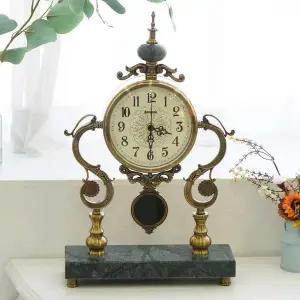 [하프클럽/셀러허브]데일리데코 릴쥬 엔틱 추 탁상시계
