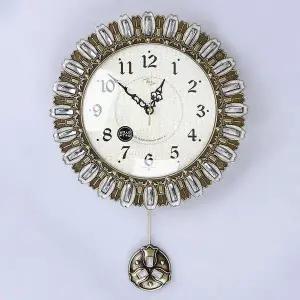 [하프클럽/셀러허브]데일리데코 폴라레 엔틱 무소음 추 벽시계