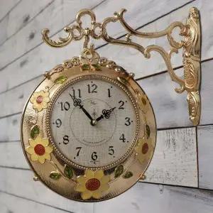 [하프클럽/셀러허브]데일리데코 플랑시 인테리어 로얄 양면 벽시계