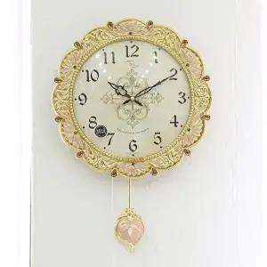 [하프클럽/셀러허브]데일리데코 헬더 로얄 무소음 추 벽시계